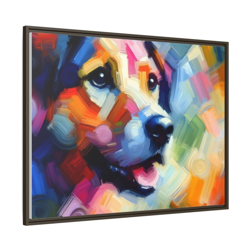 Contemporary Abstract Dog Painting - Vibrant Wall Art Deco - Image 43