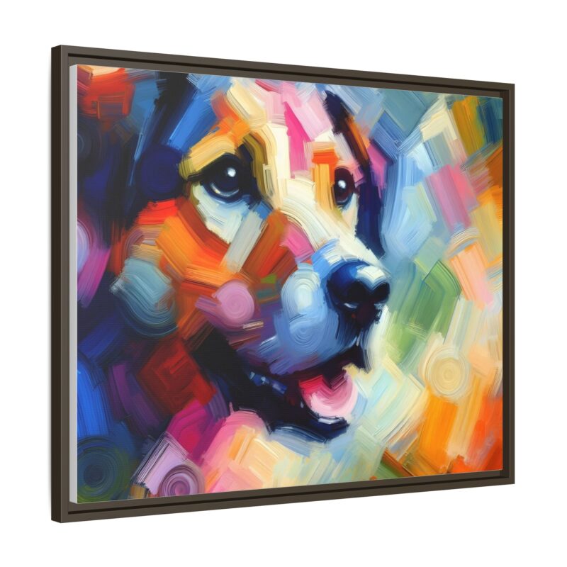 Contemporary Abstract Dog Painting - Vibrant Wall Art Deco - Image 51