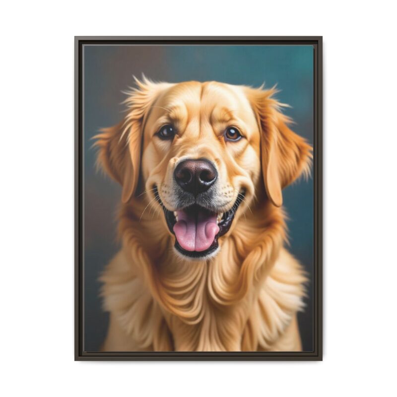 Wall Art - Golden Retriever Smile Matte Canvas - Image 90