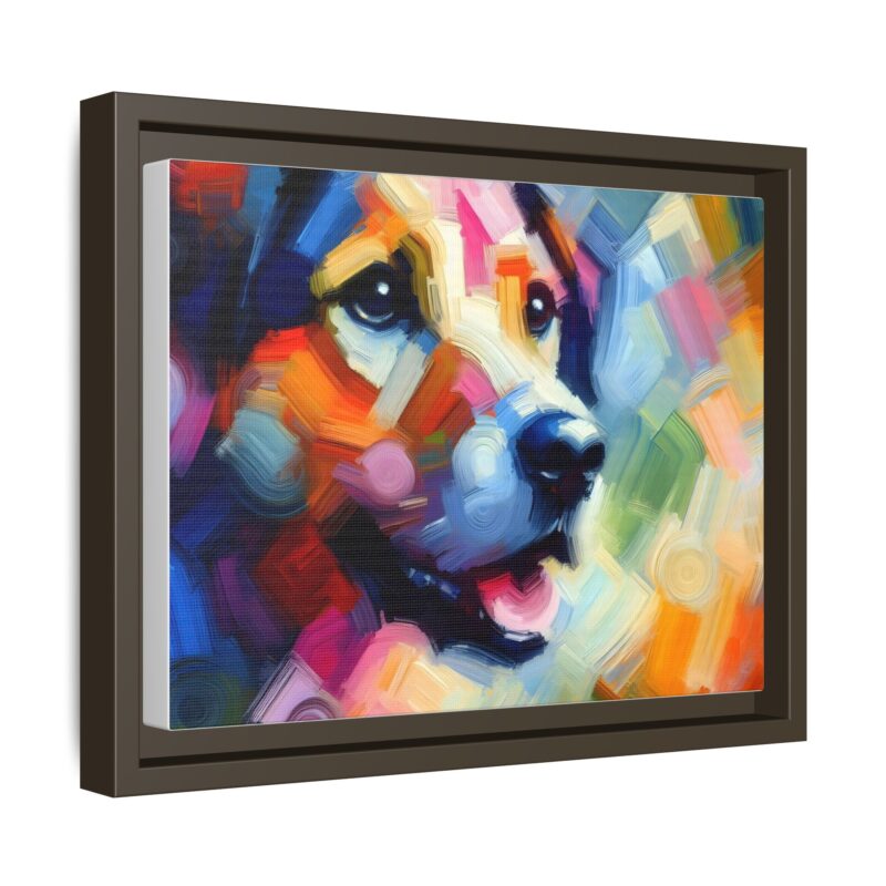 Contemporary Abstract Dog Painting - Vibrant Wall Art Deco - Image 7