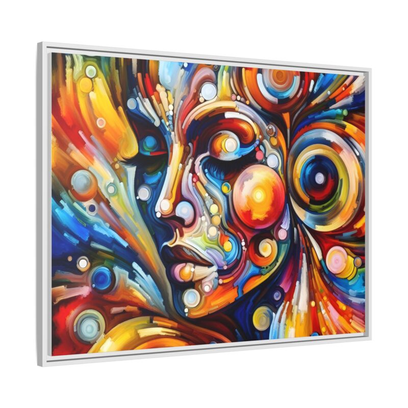 Abstract Woman Portrait on Canvas - Artistic and Stylish Wall Art - Image 111