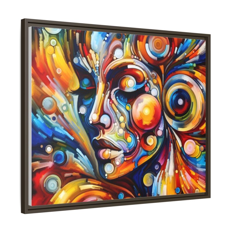 Abstract Woman Portrait on Canvas - Artistic and Stylish Wall Art - Image 127