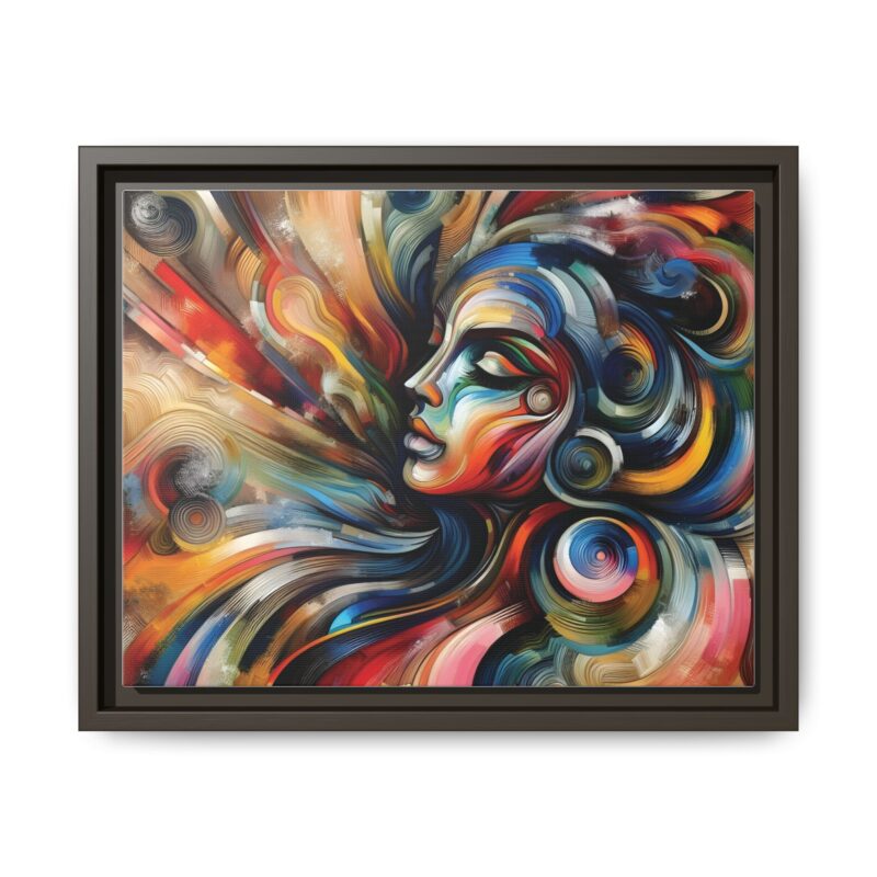 Canvas Abstract Art of a Woman - Modern & Minimalist Wall Decor - Image 50