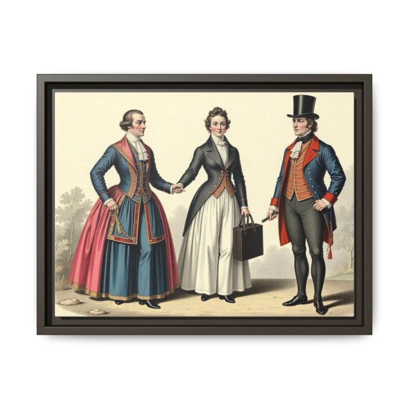 Canvas Art: 1820s England Matte Canvas Print - Image 46