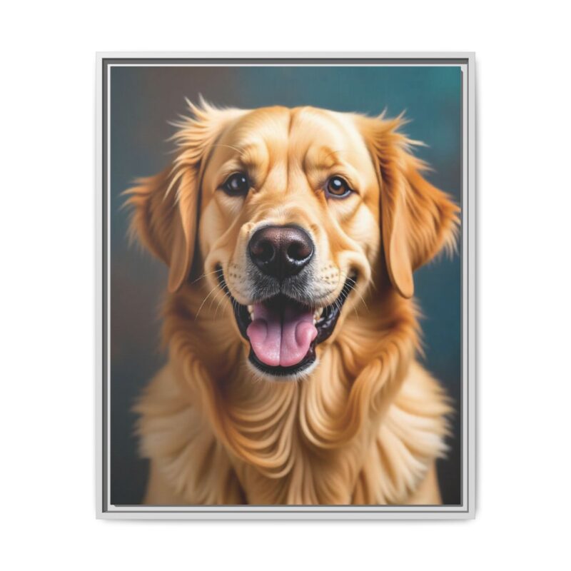 Wall Art - Golden Retriever Smile Matte Canvas - Image 130