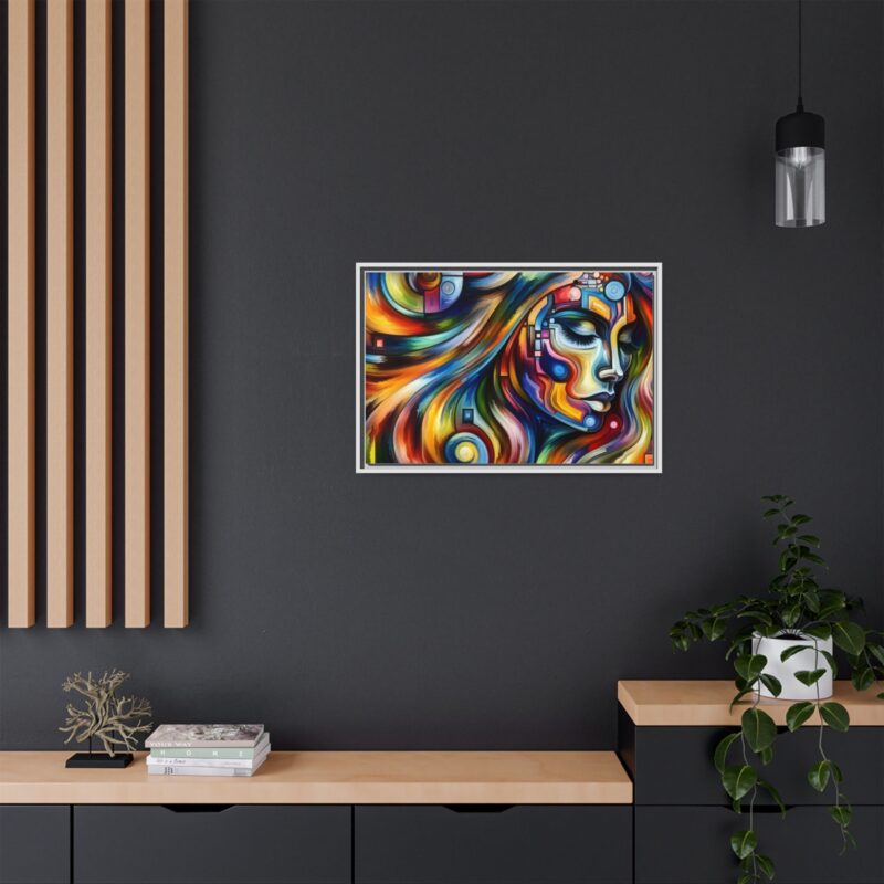 Abstract Woman Canvas Art - Elegant and Contemporary Wall Decor - Image 85