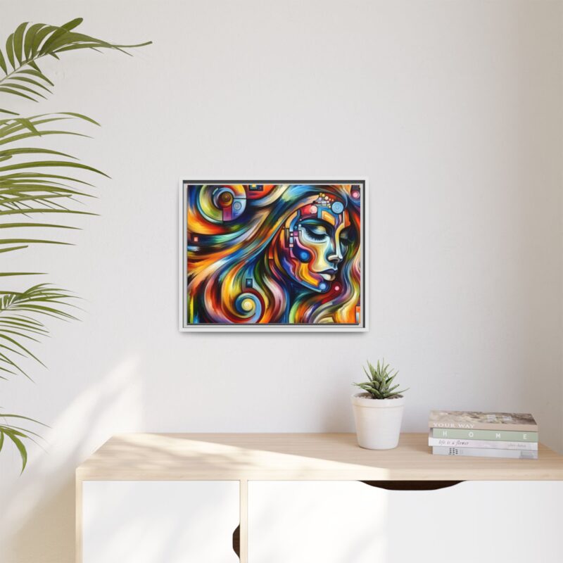 Abstract Woman Canvas Art - Elegant and Contemporary Wall Decor - Image 72