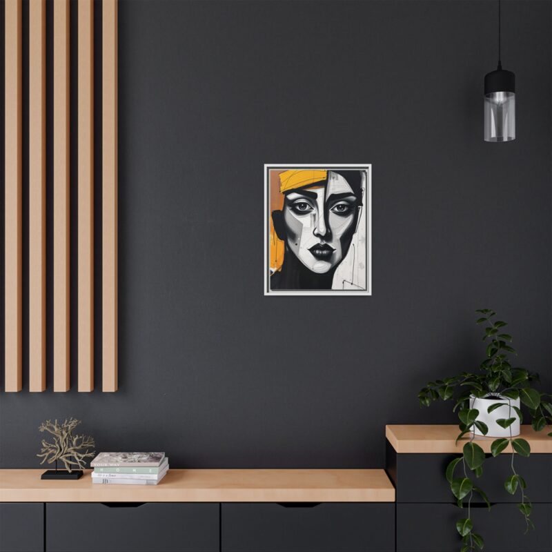 Canvas Print - Abstract Cubist Woman Portrait - Image 57