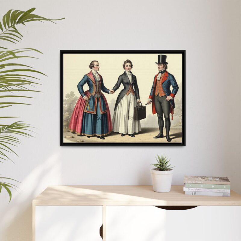 Canvas Art: 1820s England Matte Canvas Print - Image 28
