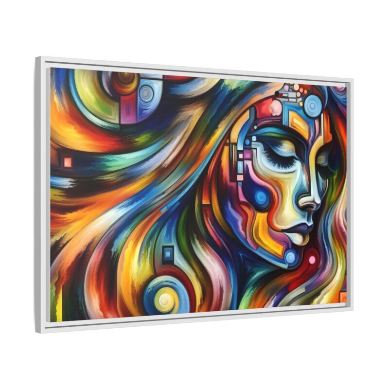 Abstract Woman Canvas Art - Elegant and Contemporary Wall Decor - Image 103