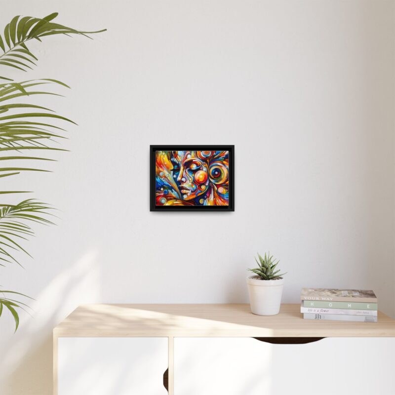 Abstract Woman Portrait on Canvas - Artistic and Stylish Wall Art - Image 8