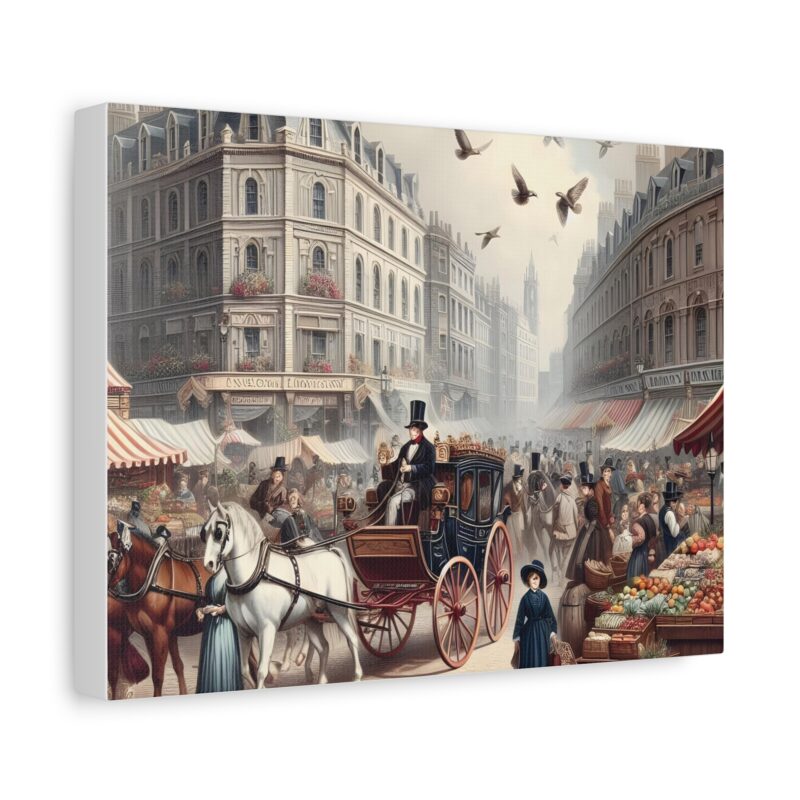 Matte Canvas, Pastoral England: Tranquil Scenes of the 1820s - Image 7