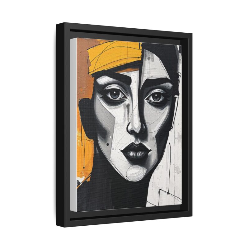 Canvas Print - Abstract Cubist Woman Portrait - Image 7