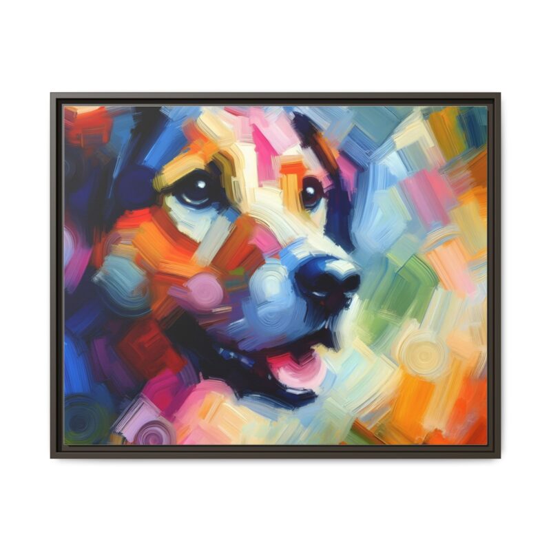 Contemporary Abstract Dog Painting - Vibrant Wall Art Deco - Image 50