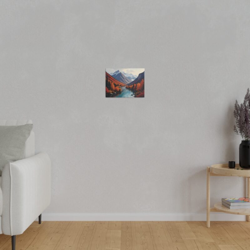 Canvas Print Autumn in the Mountains - Image 5