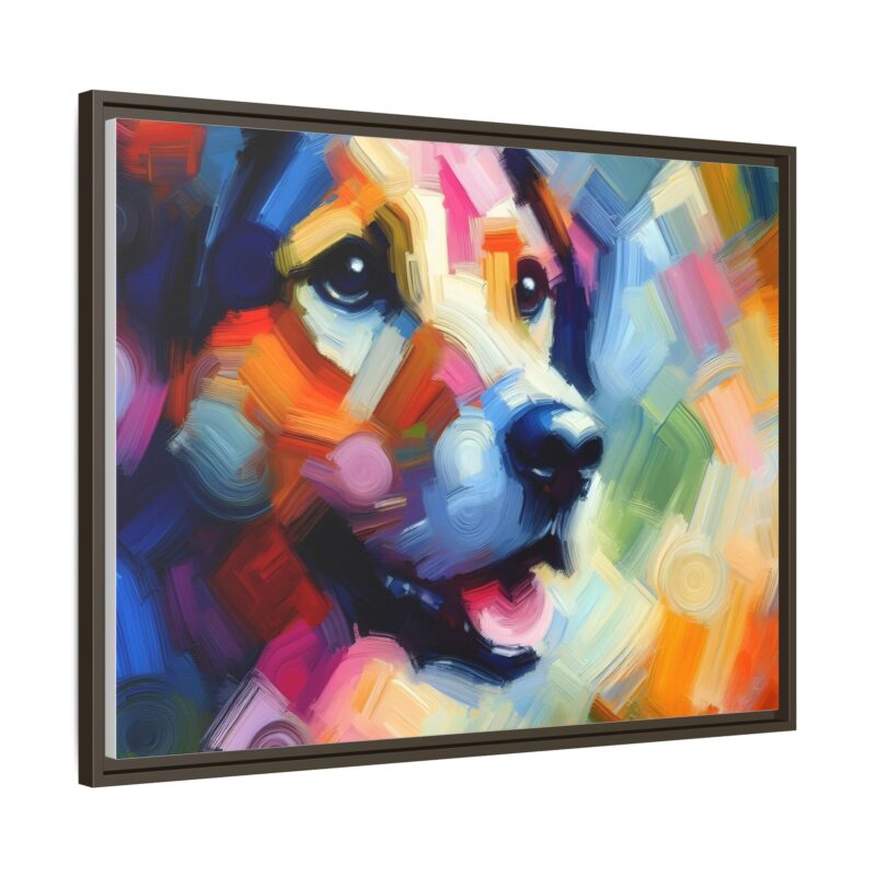 Contemporary Abstract Dog Painting - Vibrant Wall Art Deco - Image 38