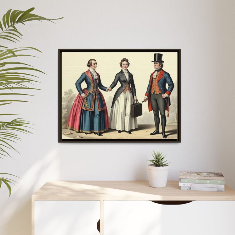 Canvas Art: 1820s England Matte Canvas Print - Image 71