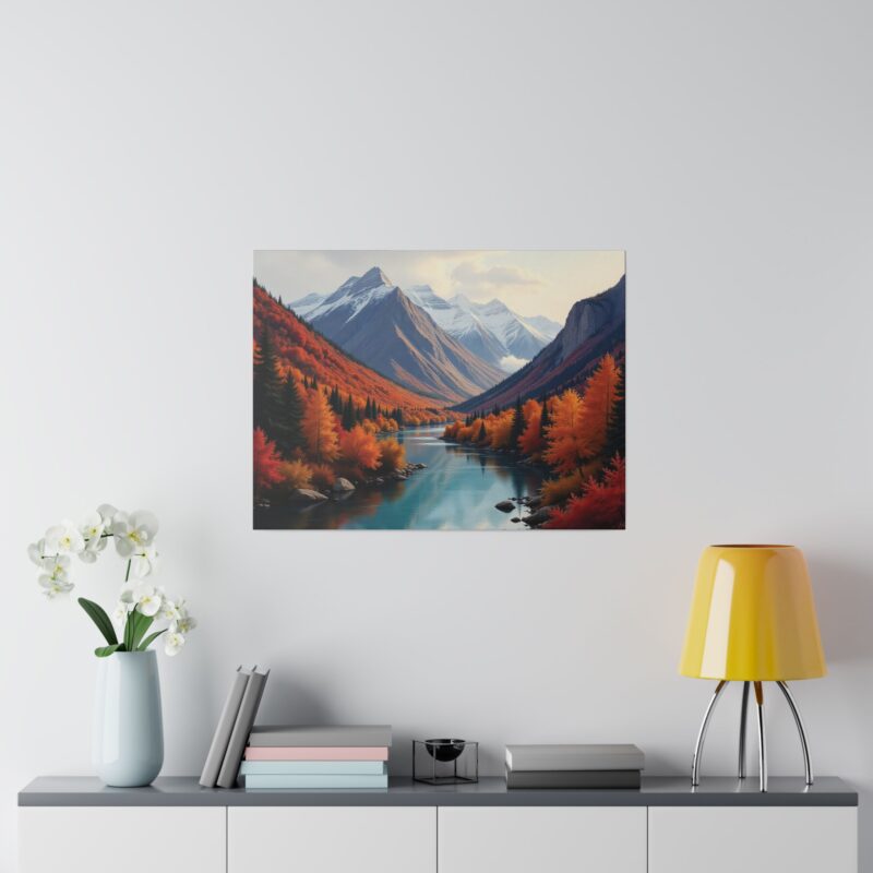 Canvas Print Autumn in the Mountains - Image 20