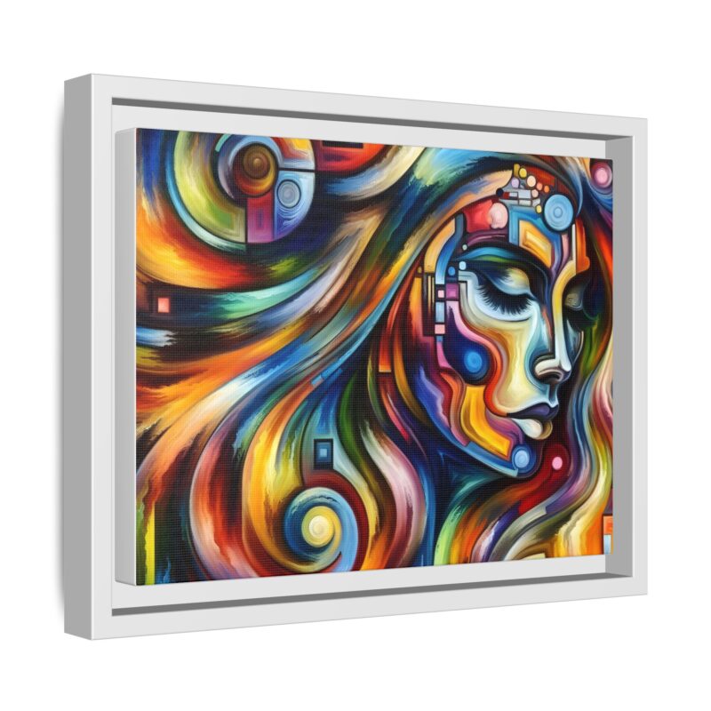 Abstract Woman Canvas Art - Elegant and Contemporary Wall Decor - Image 47