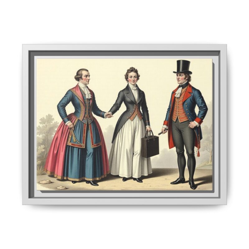 Canvas Art: 1820s England Matte Canvas Print - Image 34