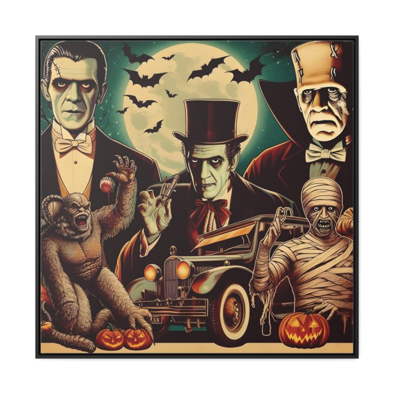 Vintage Halloween Movie Poster Prints - Iconic Monster Art for Spooky Decor - Image 21