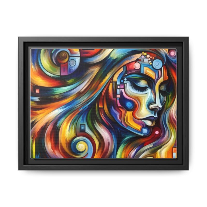 Abstract Woman Canvas Art - Elegant and Contemporary Wall Decor - Image 6