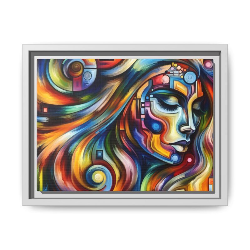 Abstract Woman Canvas Art - Elegant and Contemporary Wall Decor - Image 46