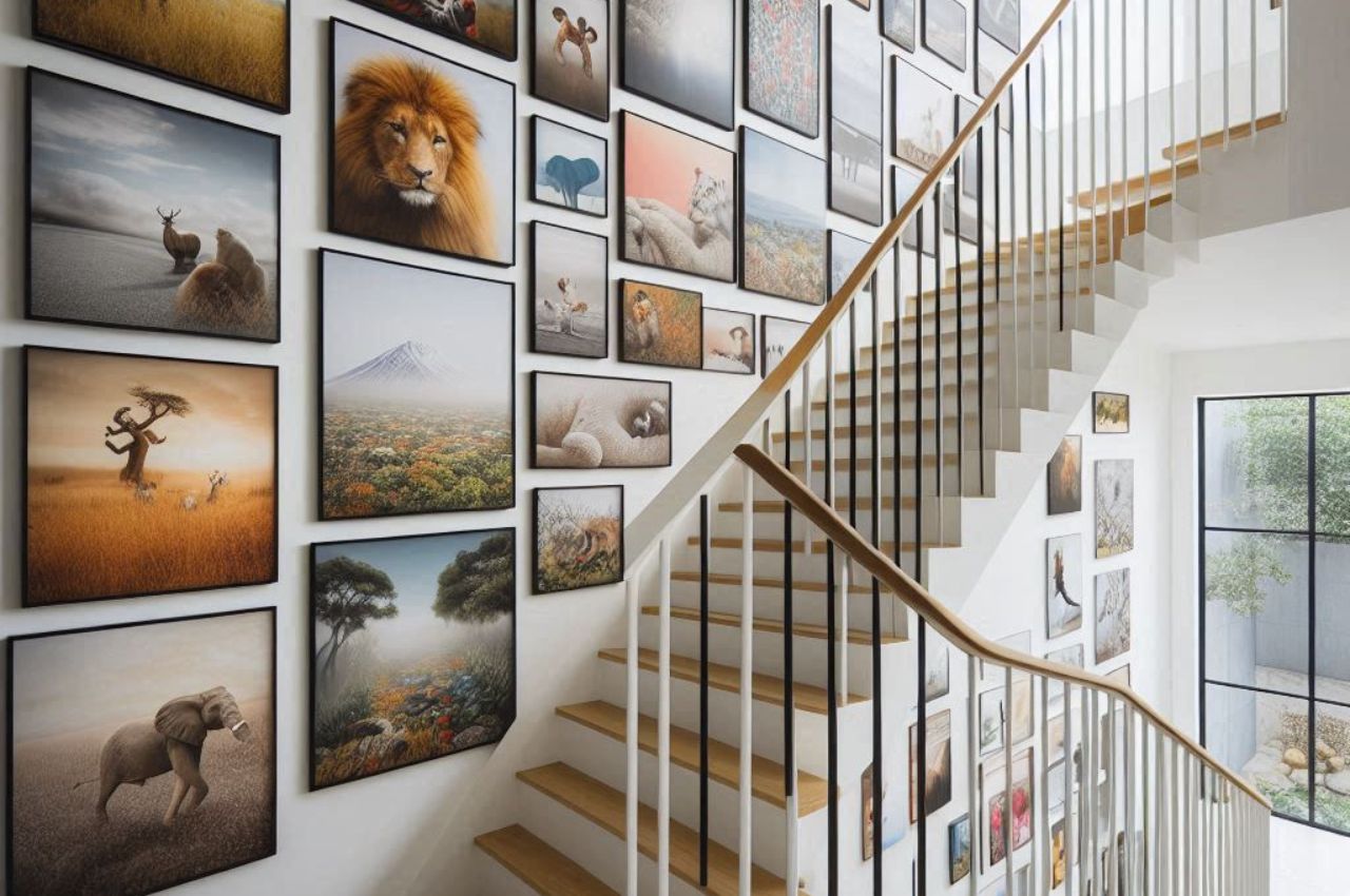 How To Elevate Your Staircase With Stunning Wall Art Ideas?