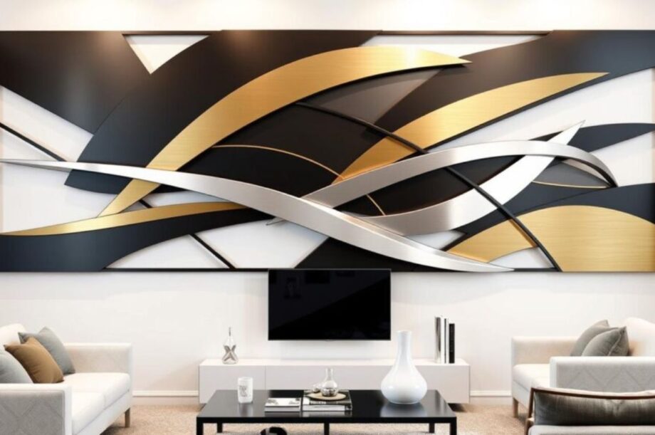 3D-Metal-Wall-Decor