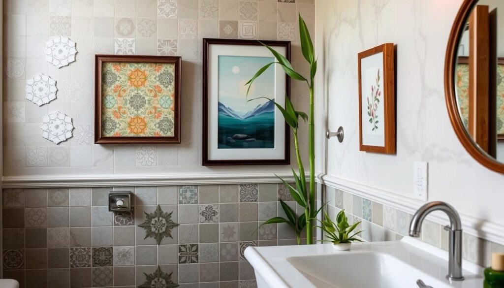 bathroom-safe decor